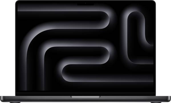 Apple MacBook Pro 14 (M5, 2025) 35.6 cm (14 Zoll)  16 GB RAM 512 GB SSD 10-Core CPU 10-Core GPU Space Schwarz MDE04D/A