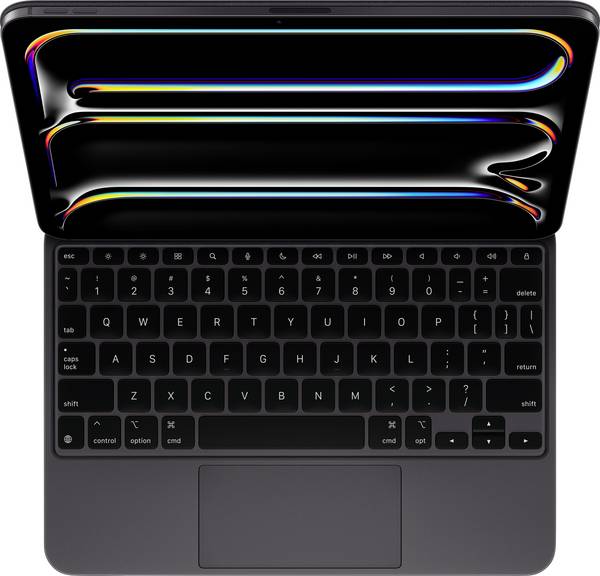 Apple Magic Keyboard Tablet-Tastatur Passend für Marke (Tablet): Apple iPad Air 11" (M4, 2026), iPad Air 11" (M3, 2025), iPad Air 11" (M2, 2024), iPad Air (5. Generation), iPad Air (4. Generation) Apple iPadOS® iPad Air 11