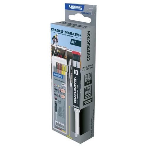 Markal TRADES-MARKER+ DRY 22225 Tieflochmarker 1 St.