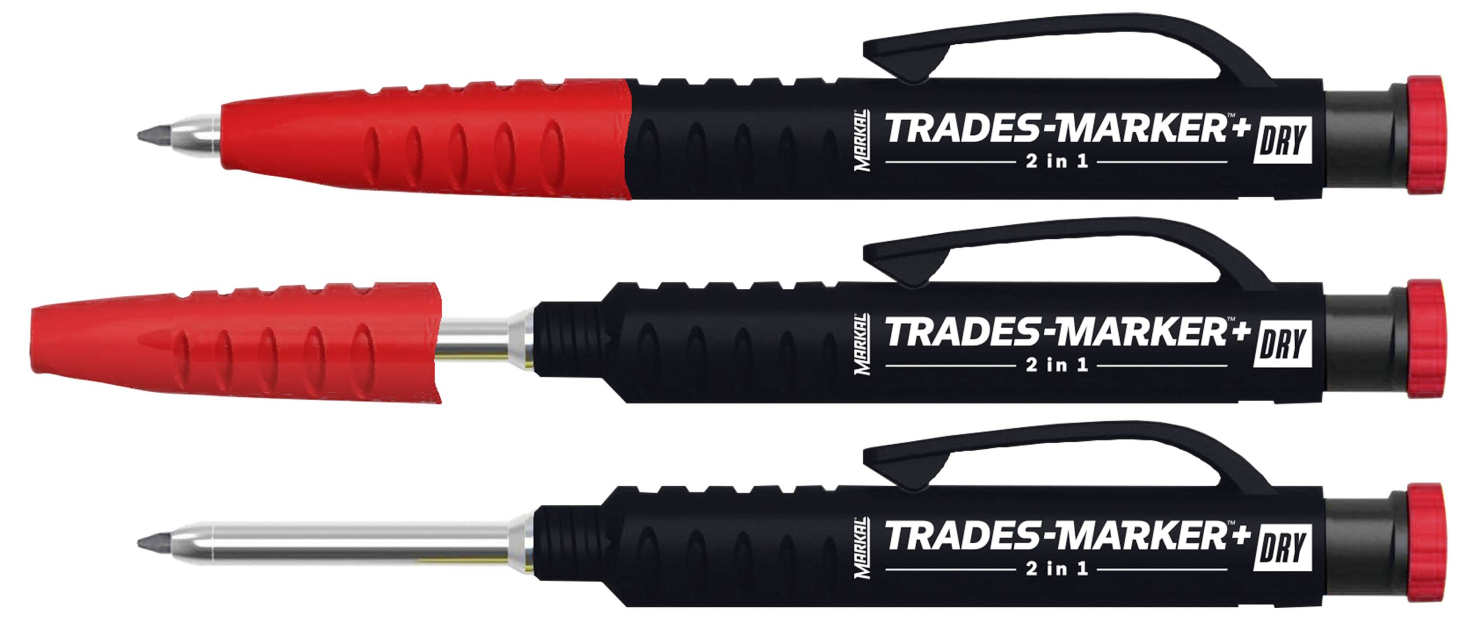 Markal TRADES-MARKER DRY 2IN1 95300 Tieflochmarker 1 St.