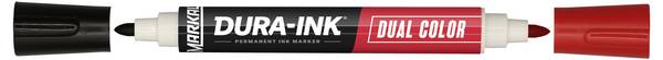 Markal DURA-INK DUAL COLOR 96330 Permanentmarker Rot, Schwarz wasserfest: Ja