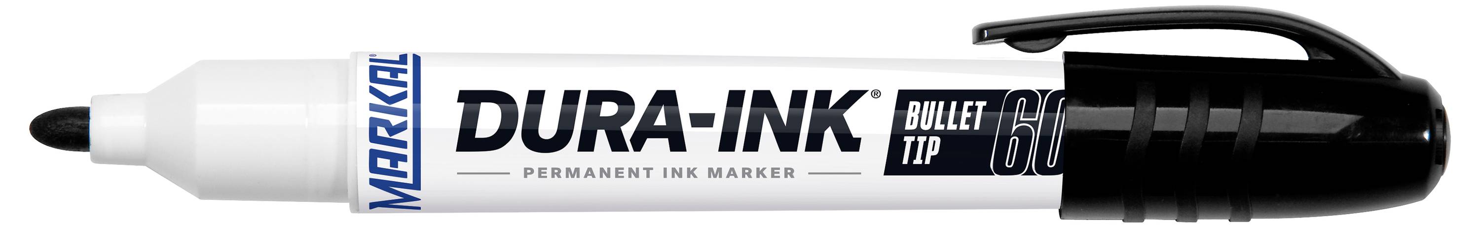 Markal DURA-INK BULLET TIP 96536 Permanent marker Zwart Watervast: Ja