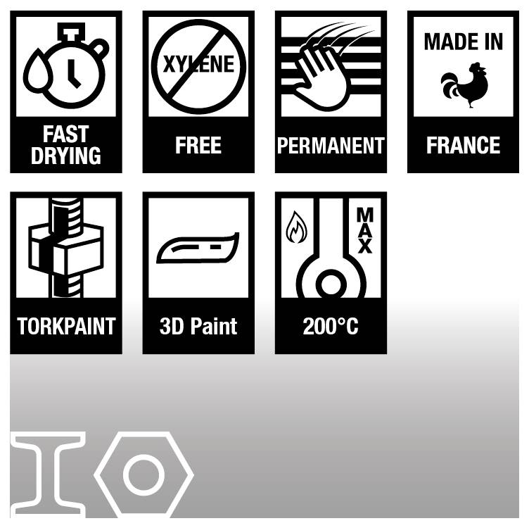 Markal SECURITY CHECK+ FAST DRY 95210 Schraubensicherungslack 1 St.-2