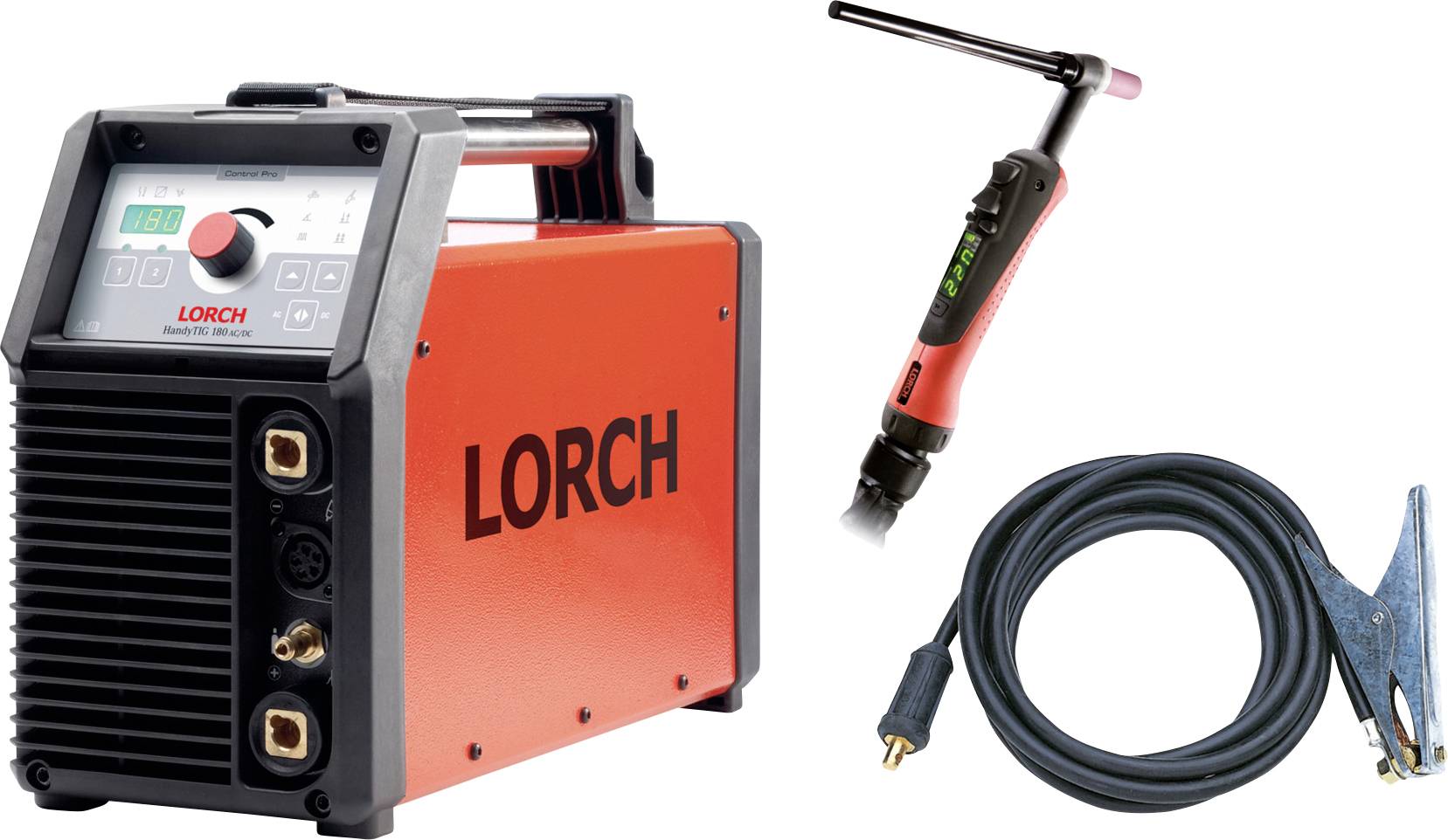 Lorch HandyTIG 180 AC/DC WIG-Schweißgerät 3 - 180 A 108.7114.0