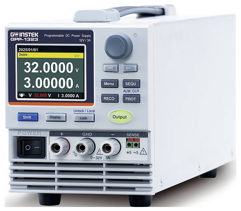 GW Instek GPP-1323 (GPIB) Labornetzgerät, einstellbar 0 - 32 0 - 3 A 96 W GPIB, USB, LAN programmierbar Anzahl Ausgänge -1