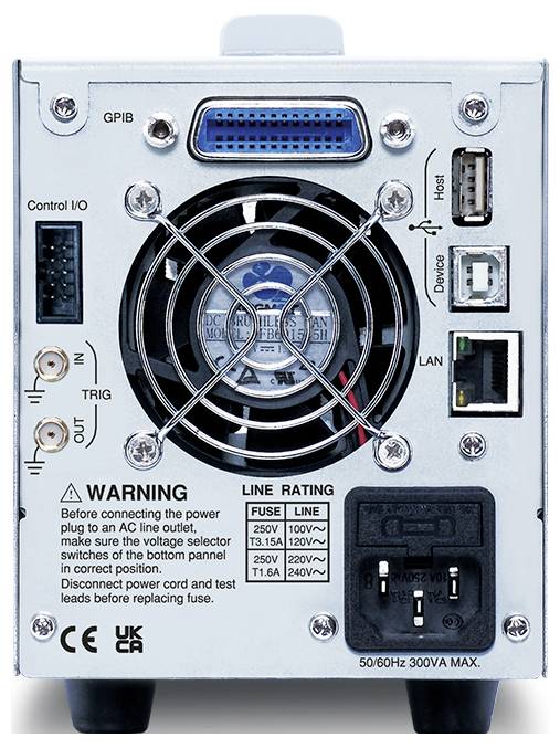 GW Instek GPP-1323 (GPIB) Labornetzgerät, einstellbar 0 - 32 0 - 3 A 96 W GPIB, USB, LAN programmierbar Anzahl Ausgänge -2