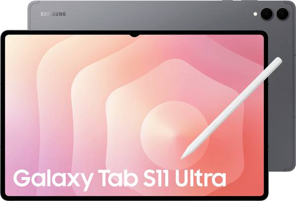 Samsung Galaxy Tab S11 Ultra WiFi 512 GB Grau Android-Tablet 37.1 cm (14.6 Zoll) EEK G (A - G) MediaTek 2960 x 1848 Pixel