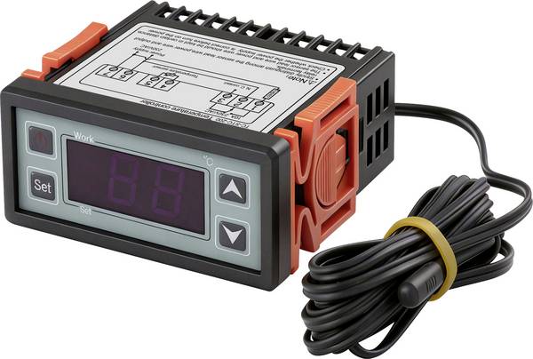 TRU COMPONENTS TC-STC-200 Temperaturregler NTC -40 bis 99 °C Relais 10 A (L x B x H) 77 x 65.5 x 34.5 mm