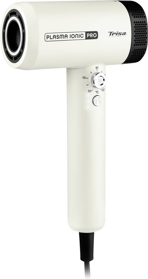 Trisa Plasma Ionic Pro Haartrockner Weiß