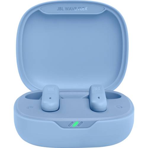 JBL Wave Flex In Ear Kopfhörer Kabellos, Bluetooth® Blau Ladecase, Touch-Steuerung, Wasserbeständig