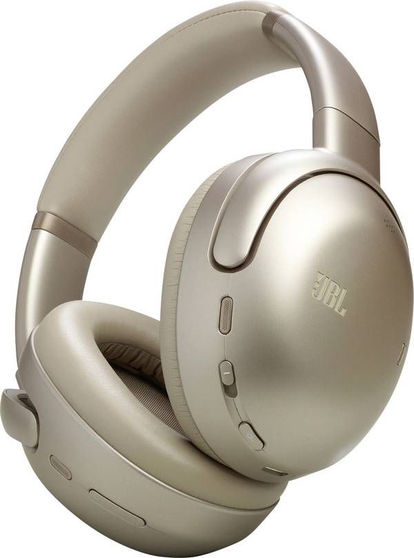 JBL Tour One M3 Over Ear Kopfhörer Kabellos, Bluetooth® Mocca Noise Cancelling, DAC Faltbar, Fernbedienung, Touch-Steuerung