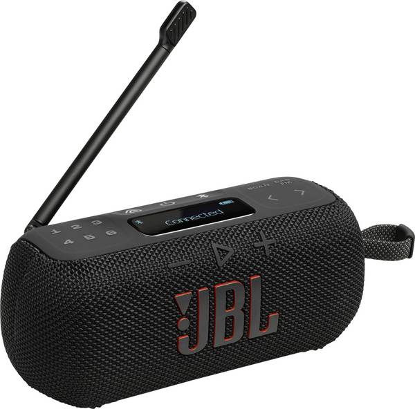 JBL Tuner 3 Kofferradio FM, DAB, DAB+ Bluetooth®  wiederaufladbar, wasserdicht, staubdicht Schwarz