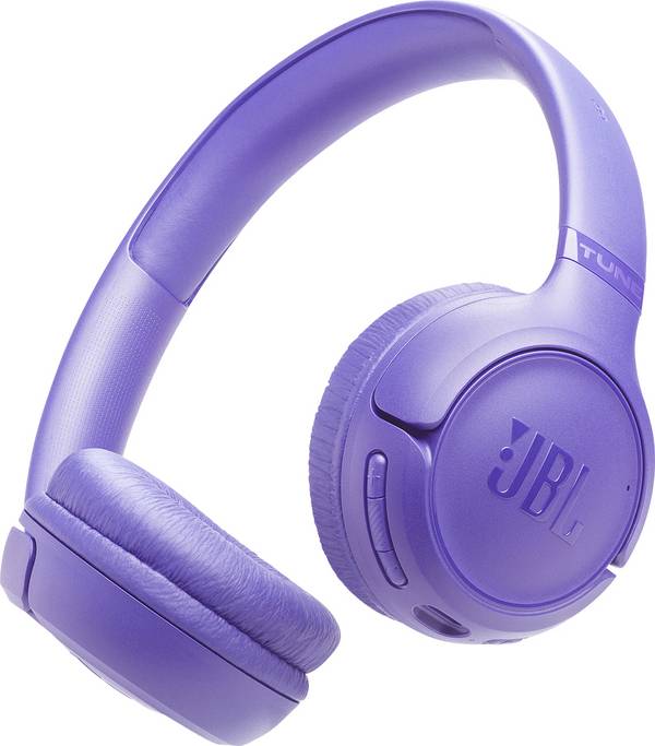 JBL Tune 530  On Ear Kopfhörer Kabellos, Bluetooth®  Lavendel Mikrofon-Rauschunterdrückung Faltbar Telefon