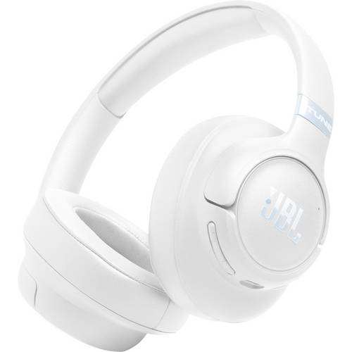 JBL Tune 780 Over Ear Kopfhörer Kabellos, Bluetooth®, kabelgebunden Stereo Weiß Noise Cancelling, Mikrofon-Rauschunterdr...