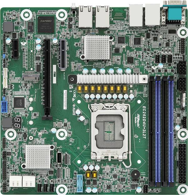 ASRock EC262D4U-2L2T Mainboard  Sockel (PC) Intel® 1700 Formfaktor (Details) Micro-ATX Mainboard-Chipsatz Intel® C262