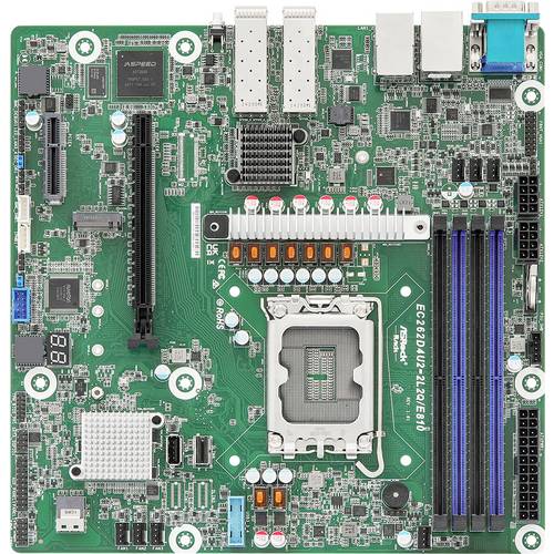 ASRock EC262D4U2-2L2Q/E810 Mainboard Sockel (PC) Intel® 1700 Formfaktor (Details) Micro-ATX Mainboard-Chipsatz Intel® C2...