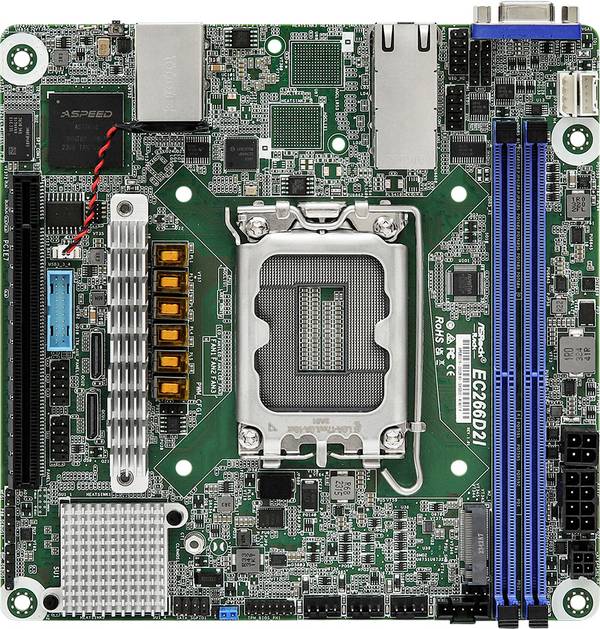 ASRock EC266D2I Mainboard  Sockel (PC) Intel® 1700 Formfaktor (Details) Mini-ITX