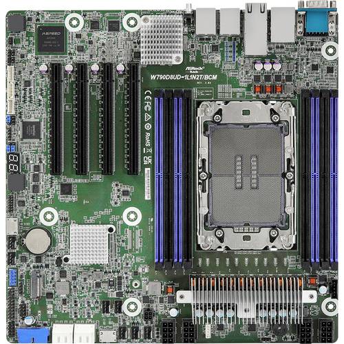 ASRock W790D8UD-1L1N2T/BCM Mainboard Sockel (PC) Intel® LGA 4677 Formfaktor (Details) Micro-ATX Mainboard-Chipsatz Intel...