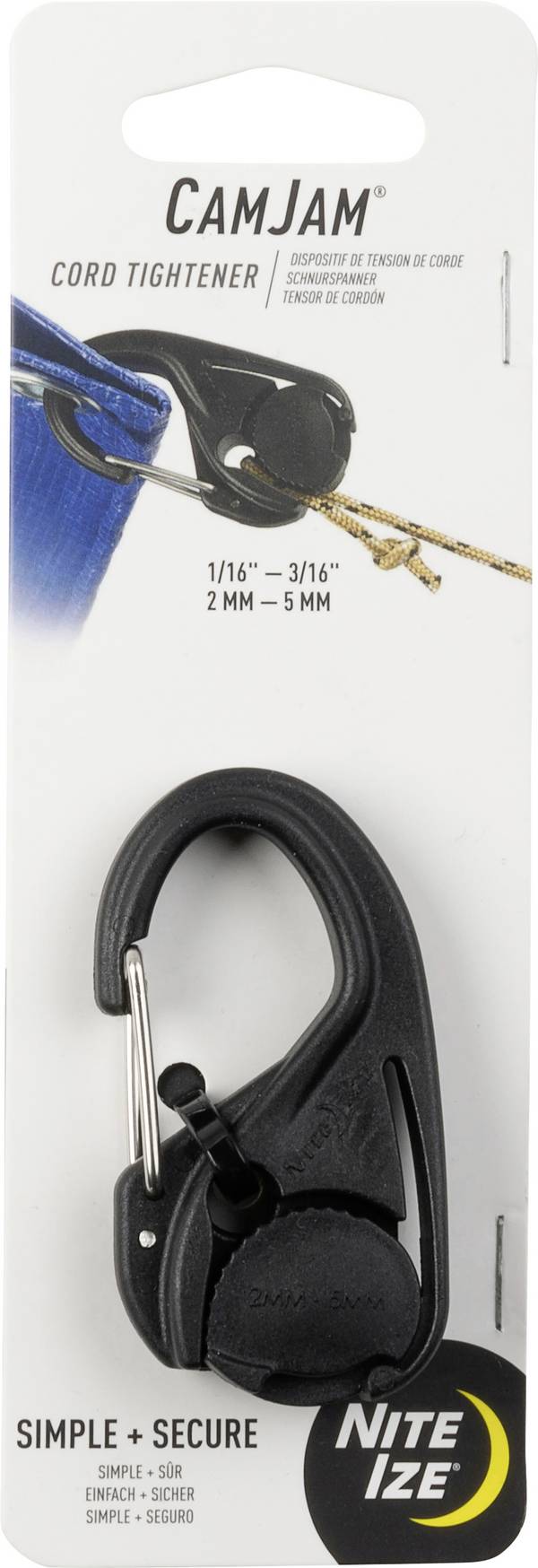 NITE Ize NI-NCJ-01-R3 Schnurspanner    65.5 mm x 35.1 mm x 15.2 mm  1 St.