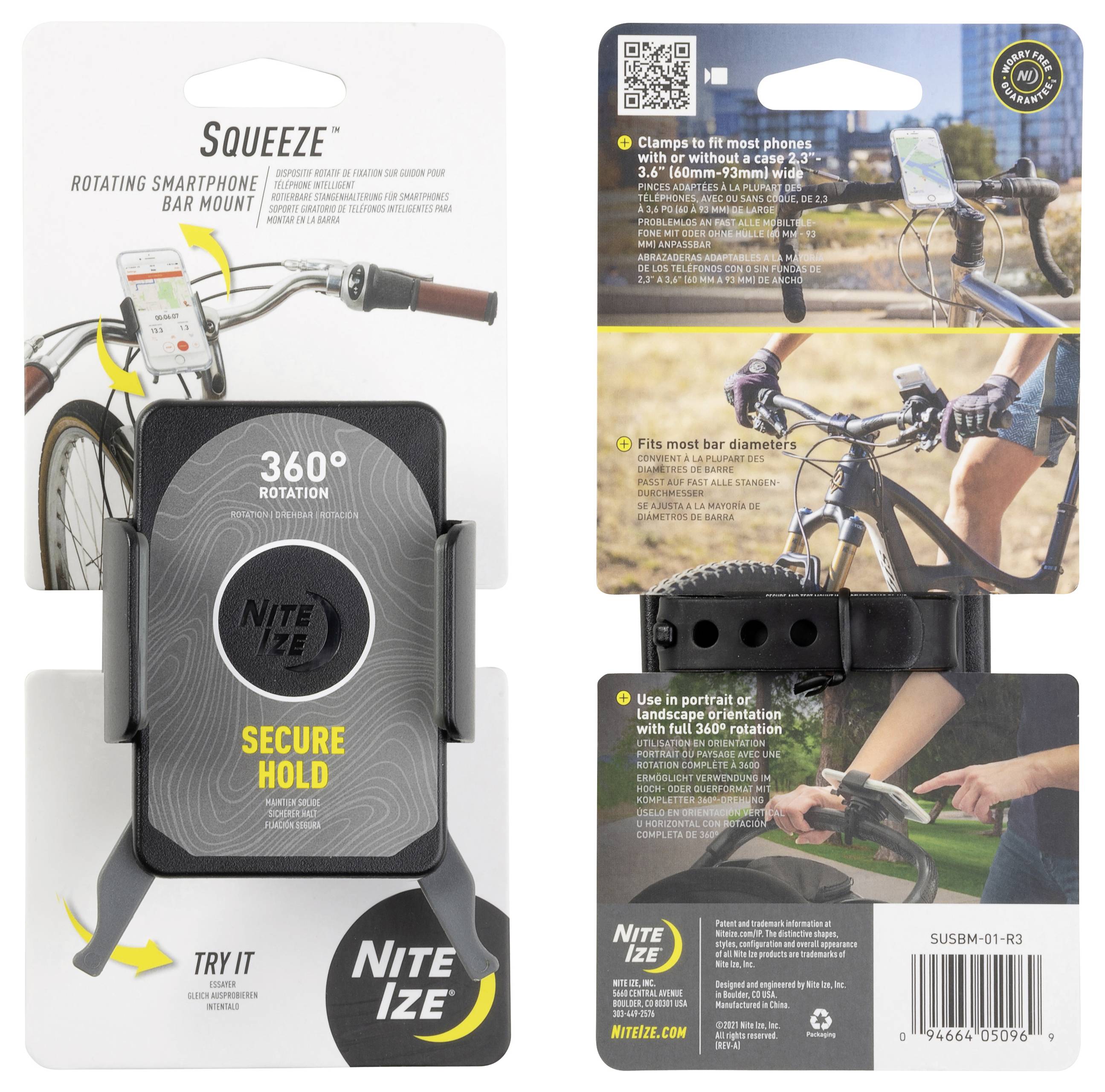 NITE Ize Handyhalterung Fahrrad Breite (max.): 93 mm-1