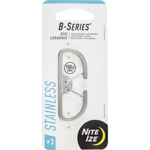 NITE Ize NI-BS3-11-R3 Karabiner 59 mm x 23 mm x 6 mm 1 St.