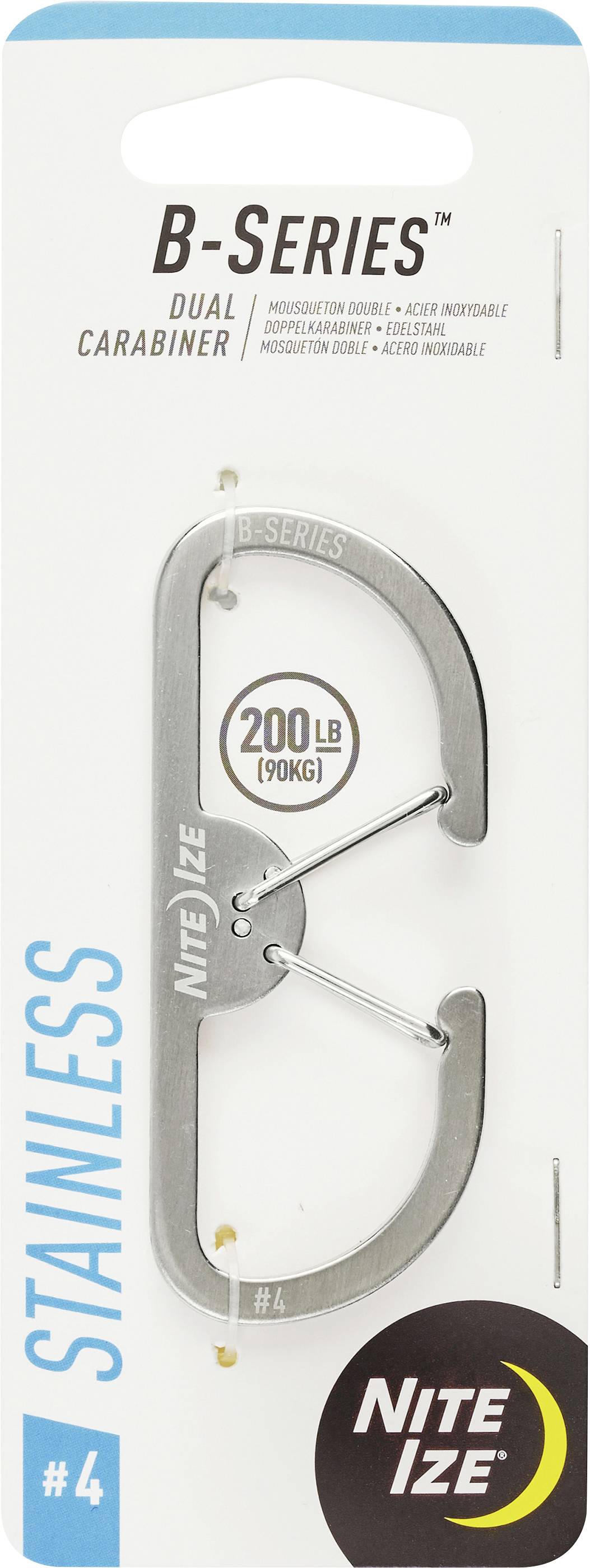 NITE Ize NI-BS4-11-R3 Karabiner 73 mm x 30 mm x 7 mm 1 St.