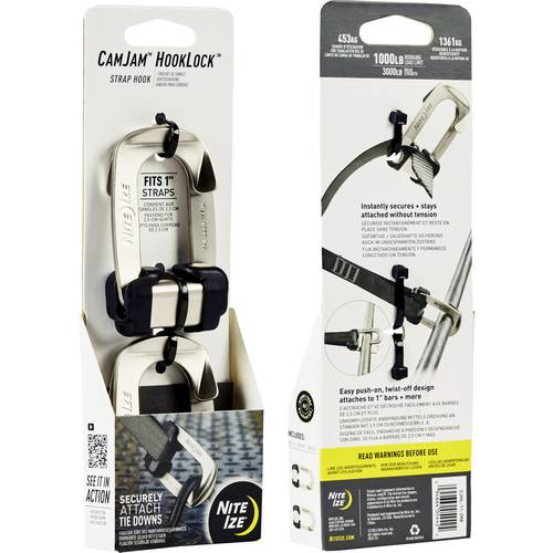 NITE Ize NI-CJHL-11-2R8 Zweiteiliger Spanngurt (L x B x H) 107 x 49.3 x 28.2 mm