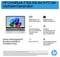 Das Bild zeigt einen Laptop mit folgenden Schlüsselmerkmalen: AMD Ryzen AI-Prozessor, AMD Radeon Grafik, 15,6" Full-HD Display, Wi-Fi 6, Fingerabdrucksensor und HP-Branding.