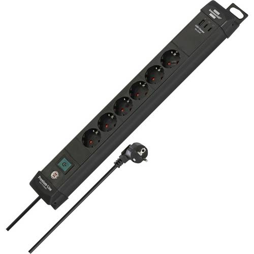 Brennenstuhl 1951160613 Steckdosenleiste Schwarz 1 St.