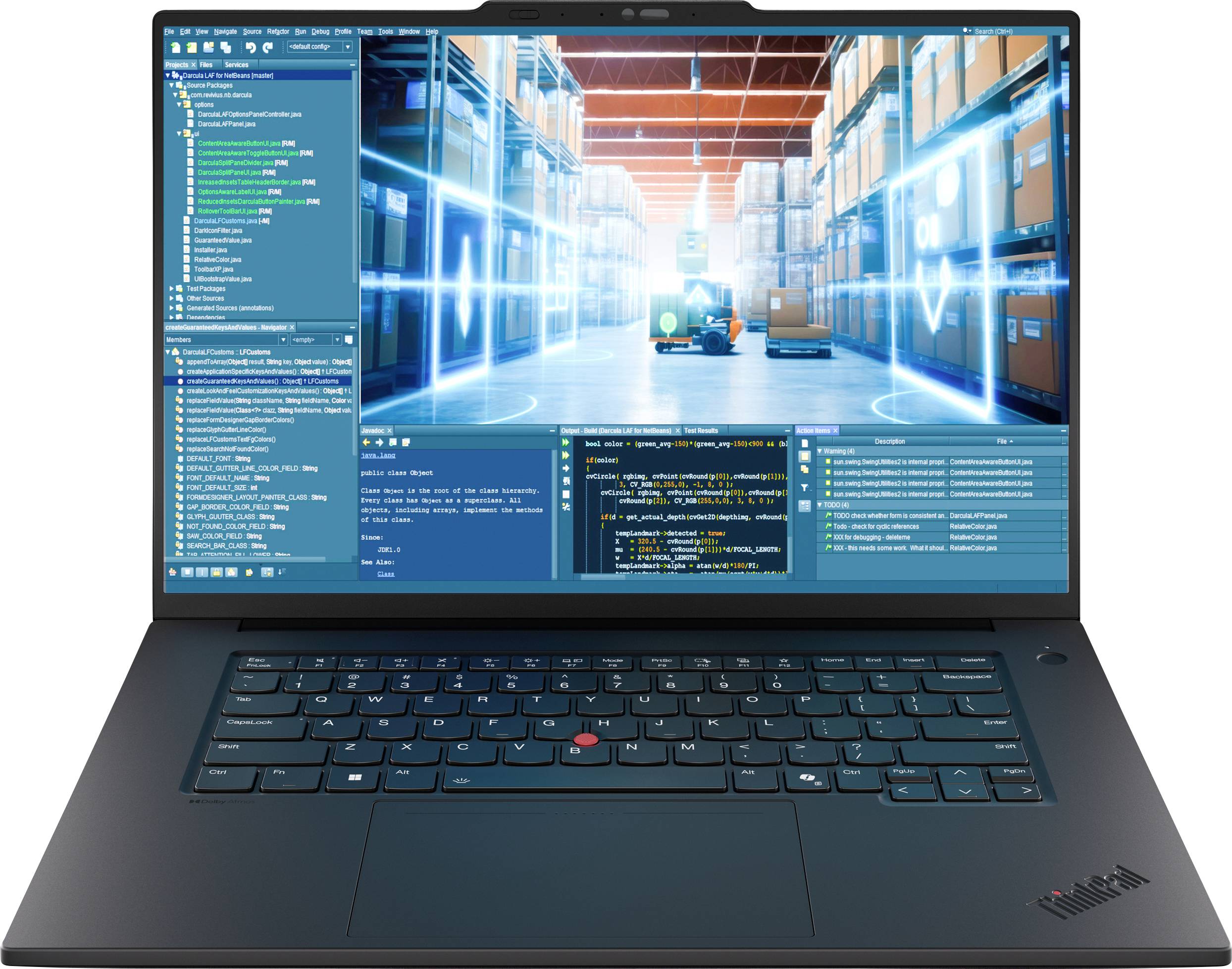 Lenovo Notebook ThinkPad T1g Gen 8 40.6 cm (16 Zoll) WUXGA Intel® Core™ Ultra 9 (Series 2) 285H 64 GB RAM 2 TB SSD Deuts...