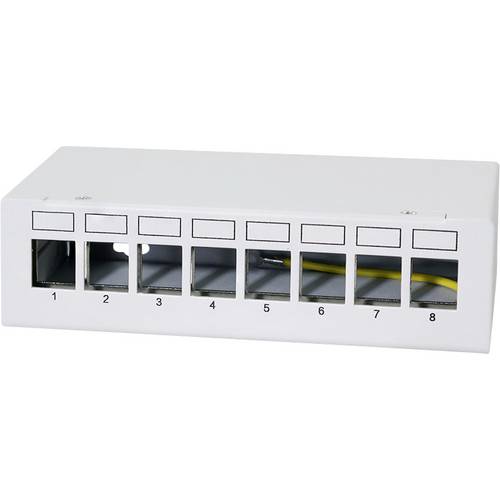 LogiLink NK4092 Patch-Panel CAT 6a Lichtgrau (RAL 7035)