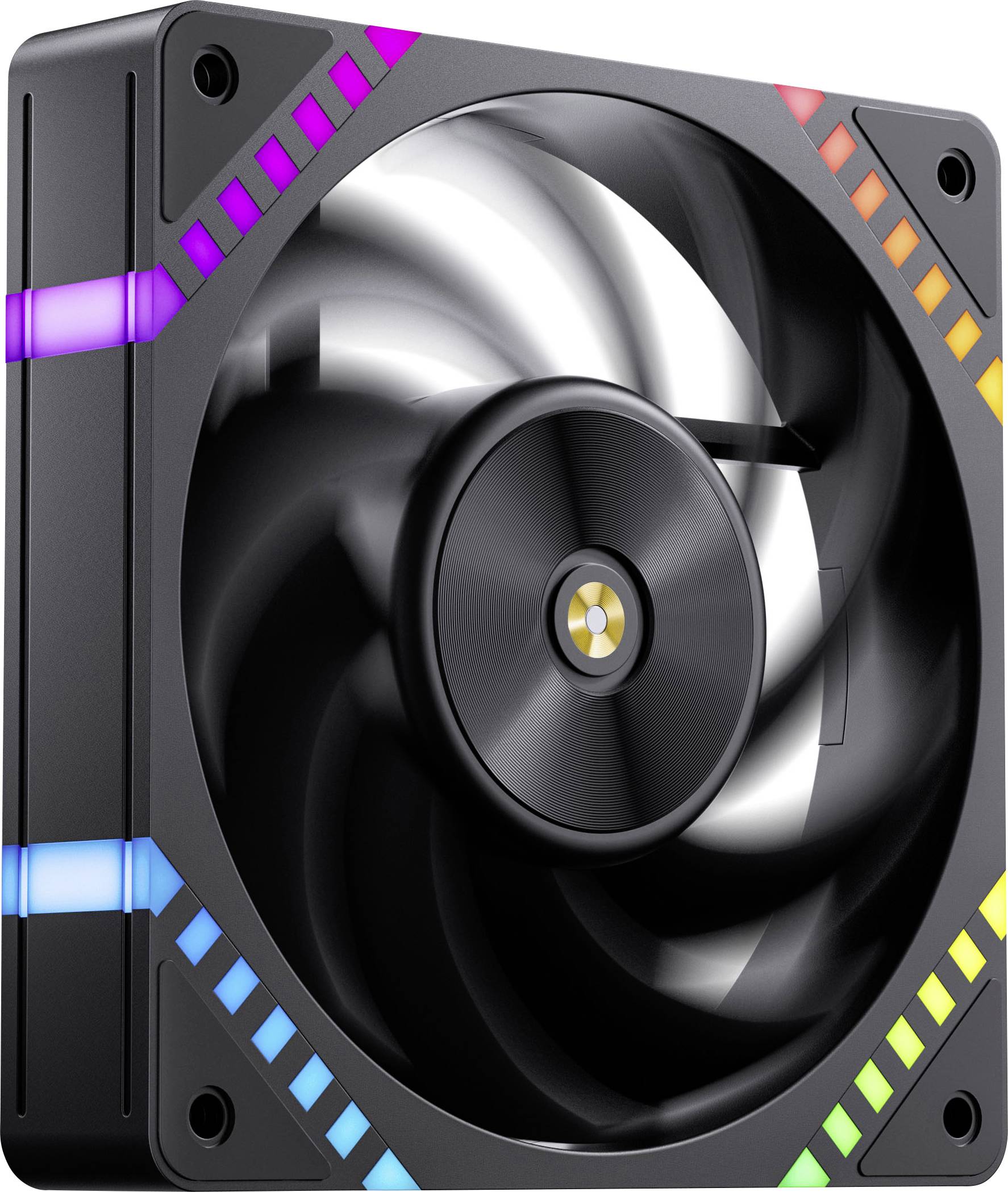 Jonsbo HF2-120 PC-Gehäuse-Lüfter (B x H x T) 120 x 25 x 120 mm inkl. LED-Beleuchtung