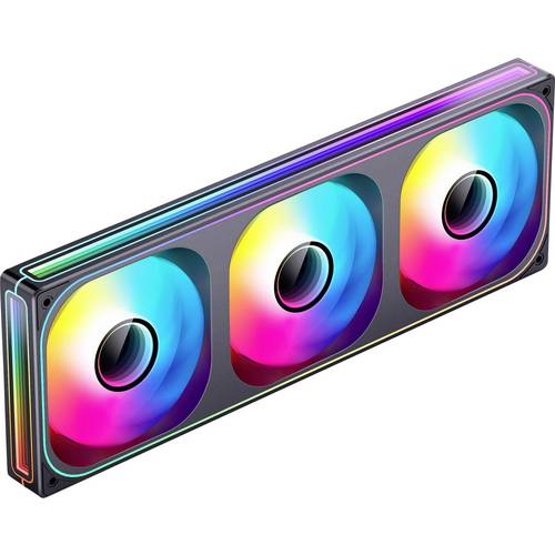 Jonsbo Jonsbo ZB-360 Lüfter, PWM, ARGB - 360mm, schwarz PC-Gehäuse-Lüfter inkl. LED-Beleuchtung