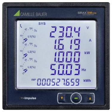 Camille Bauer  Netz-Analysegerät   Energiemessungen