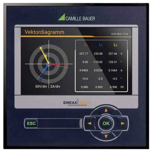Camille Bauer SINEAX AM3000 Netz-Analysegerät