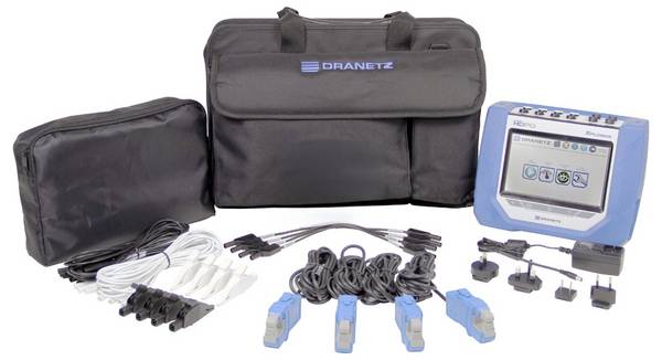 Dranetz HDPQ® XPLORER 400 PLUS + TR-2510B Netz-Analysegerät