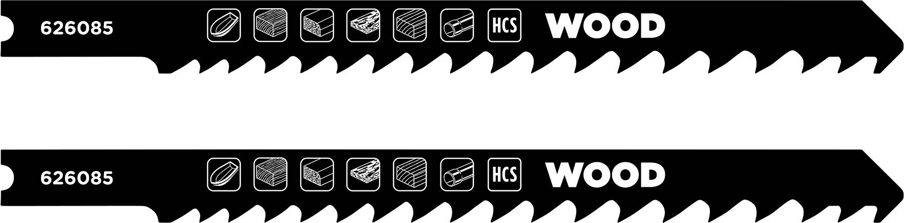 kwb 626085 kwb Stichsägeblatt Holz S30 2 St.