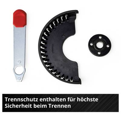 Einhell TE-AG 18/125-2 Li - Solo 4431168 Akku-Winkelschleifer 125 mm ohne Akku, ohne Ladegerät 2.5 Ah-5