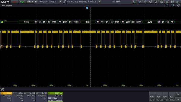 Uni-T MSO7000X-SENT Mess-Software Upgrade