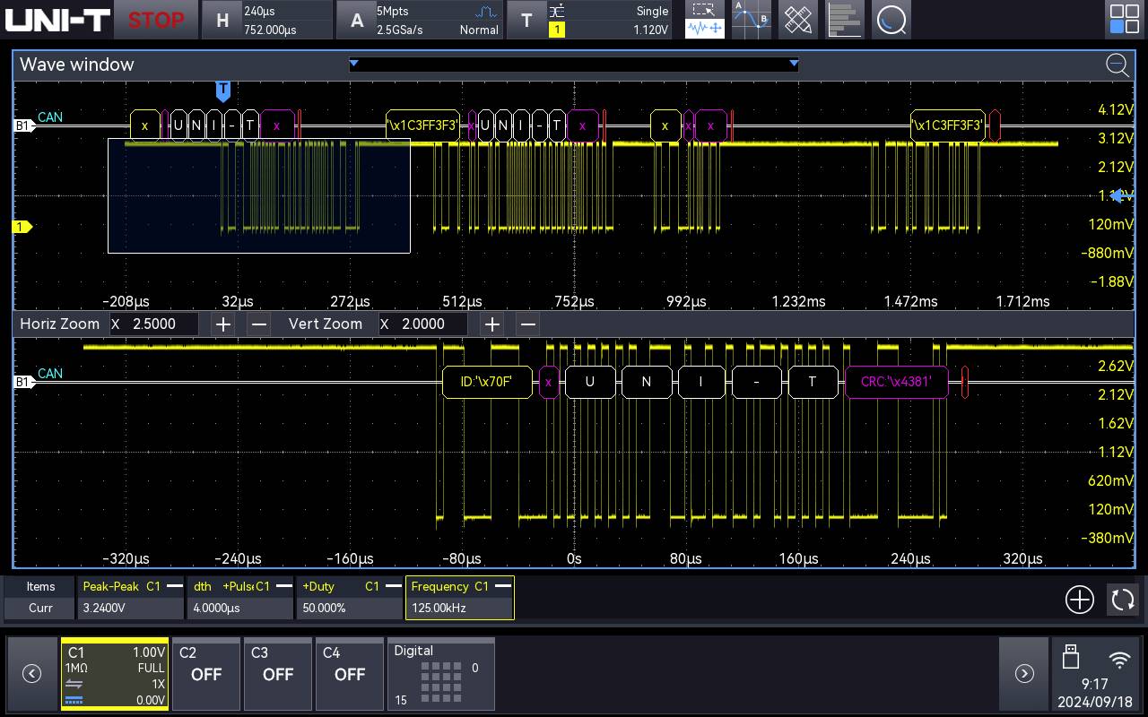 Thumbnail - Uni-T MSO3000HD-AUTO Mess-Software Upgrade