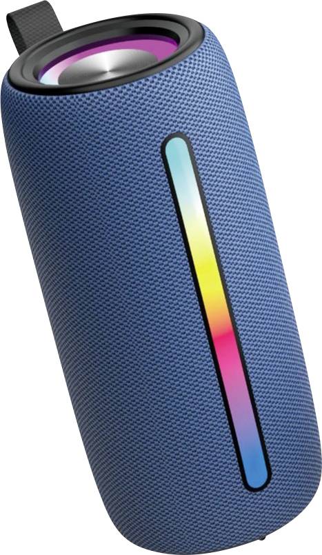 Denver BTL-360BU Bluetooth® Lautsprecher AUX, Freisprechfunktion, tragbar, USB Blau