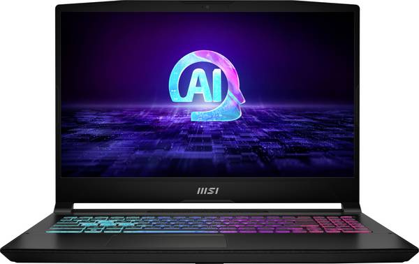 MSI 2-in-1 Notebook / Tablet "Katana A15 AI"  39.6 cm (15.6 Zoll) Full HD AMD Ryzen 7 8845HS 16 GB RAM  512 GB SSD Deutsch, QWERTZ AMD Radeon 780M Nvidia GeForce RTX 4060  GDDR6 Schwarz  00158N-451