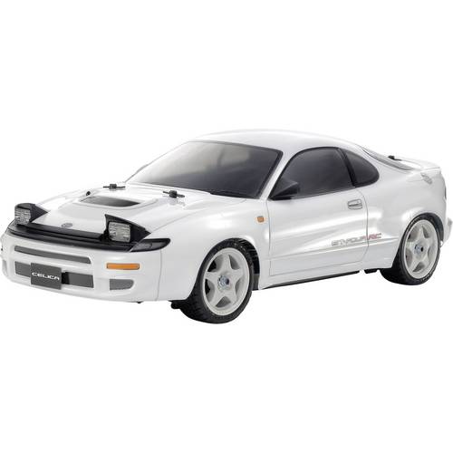 Tamiya TT-02 RC Toyo Celica GT-Four TT-02 Weiß 1:10 RC Modellauto Elektro Straßenmodell Allradantrieb (4WD) Bausatz 2,4 ...