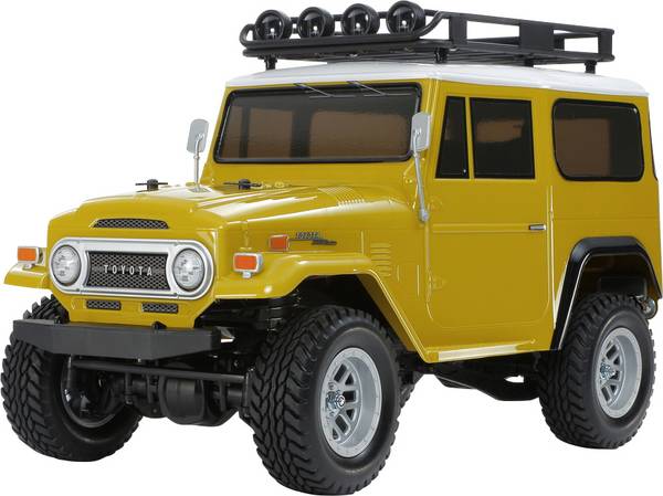 Tamiya RC Toyota LC 40 Brushed 1:10 RC Modellauto Elektro Geländewagen Allradantrieb (4WD) Bausatz 2,4 GHz Vorlackiert