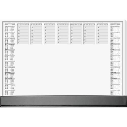 Thumbnail - Sigel H6365 Schreibunterlage Papier Wochenplan mit Schutzklappe (B x H) 59.50 cm x 41 cm 2026, 2027 40 Blatt