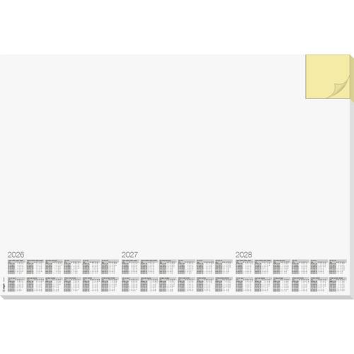 Sigel H6490 Schreibunterlage Papier blanko (B x H) 59.50 cm x 41 cm 2026, 2027, 2028 30 Blatt