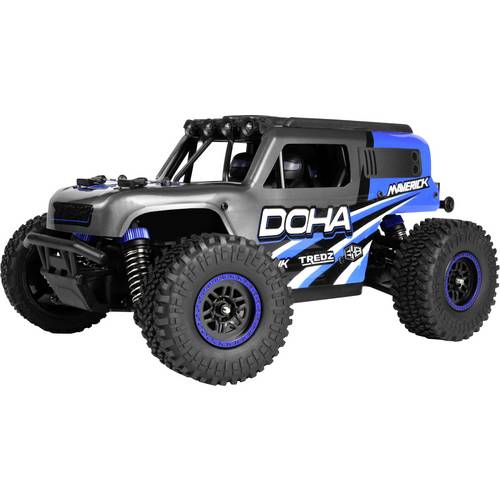 Maverick Maverick Doha 1/20 4WD Blau Brushed 1:20 RC Modellauto Elektro Monstertruck Allradantrieb (4WD) RtR 2,4 GHz
