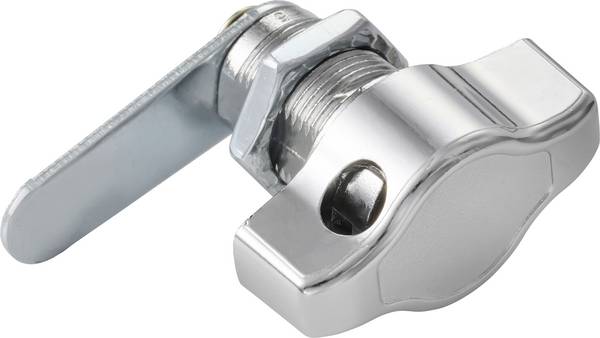 Sygonix SY-7065778 Drehriegelschloss Chrom