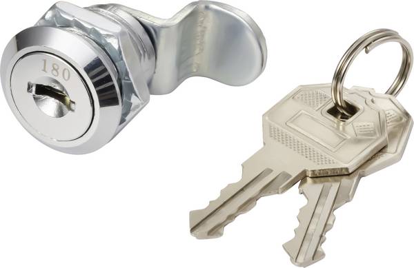 Sygonix SY-7065780 Hebelschloss Chrom