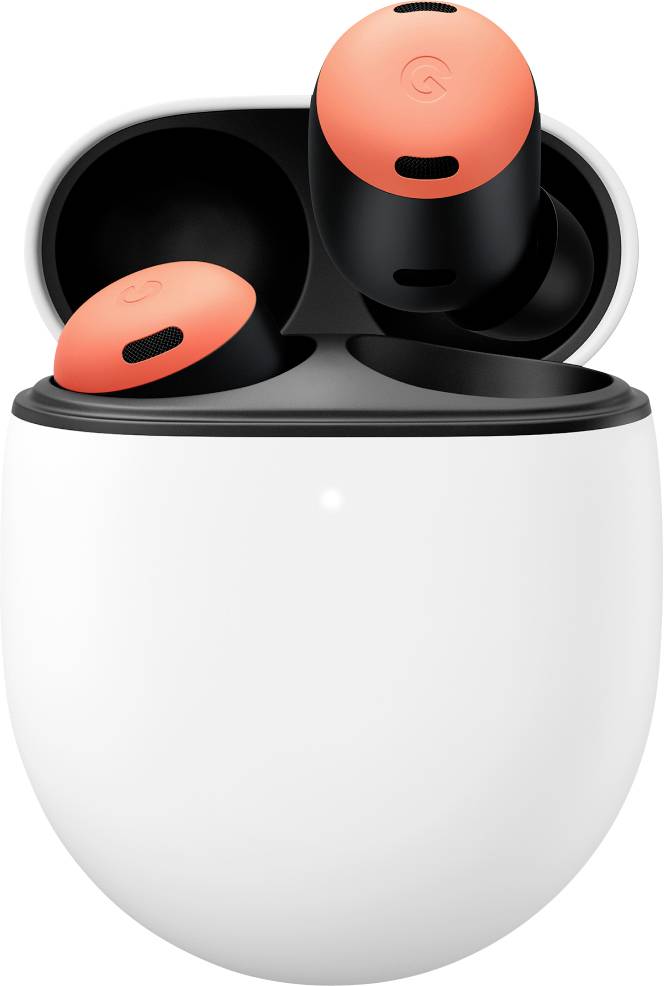 Google Pixel Buds Pro In Ear Kopfhörer Kabellos, Bluetooth® Stereo Koralle Noise Cancelling, Mikrofon-Rauschunterdrückun...